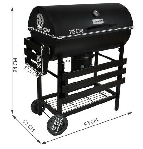 ABC Gril Barell BBQ 99907 4